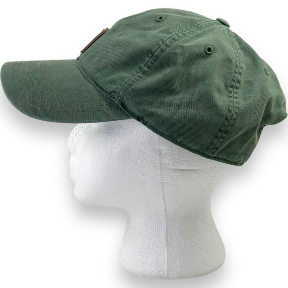 Carhartt Odessa Men's Canvas Cap - Olive Green, One Size Hook and Loop - Picture 5 of 6